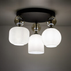 SOPHIA COGNAC WHITE LAMPA SUFITOWA 3XE14