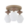 ZEN NEW BROWN BOTTI COGNAC LAMPA SUFITOWA 3xE14 ZEN NEW BROWN BOTTI COGNAC LAMPA SUFITOWA 3xE14