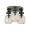 SOPHIA COGNAC WHITE LAMPA SUFITOWA 3XE14