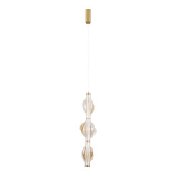 ELVA BRASS LAMPA WISZĄCA LED 22W