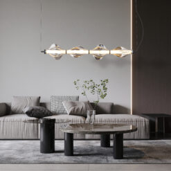 ELVA BLACK LAMPA WISZĄCA LED 30W