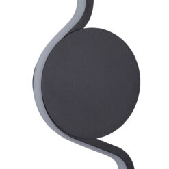 LORA BLACK KINKIET LED