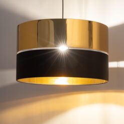 HILTON BLACK/GOLD LAMPA WISZĄCA 1