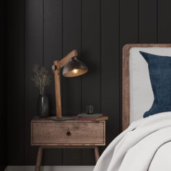 OSLO BROWN LAMPKA NOCNA 1
