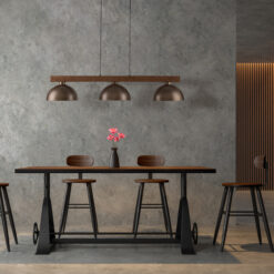 OSLO BROWN LAMPA WISZĄCA 3