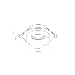 JET WHITE EYE 1XGU10